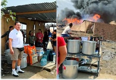 Solidaridad ante el desastre: apoyo a damnificados del incendio en Carabayllo