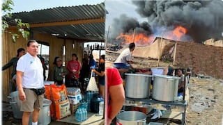 Solidaridad ante el desastre: apoyo a damnificados del incendio en Carabayllo