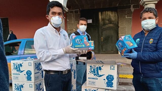Coronavirus en Perú: Julio Garay dona galletas contra la anemia a familias vulnerables | FOTOS