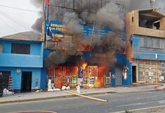 Extorsionadores queman ferretería porque dueño se negó a pagarles cupo