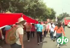 Pobladores de VMT y Chorrillos protestan ante falta de agua y desagüe en asentamientos humanos