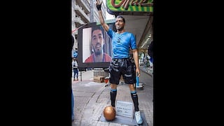 Luis Suárez ya tiene estatua a tamaño real en Uruguay