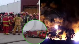 ​Incendio consume fábrica procesadora de cacao en Pisco (FOTOS y VIDEOS)