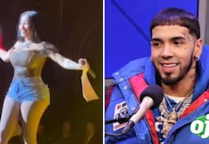 Yailin genera polémica al romper cartel de Anuel en concierto: “Se ve que está dolida”