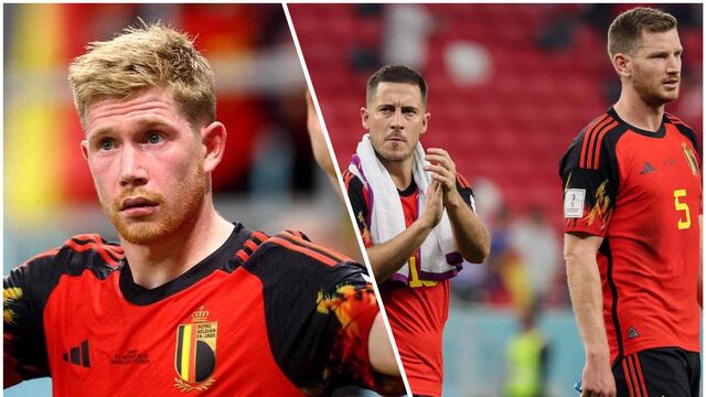 Jugador de Bélgica discutió con dos compañeros tras perder en el Mundial Qatar 2022