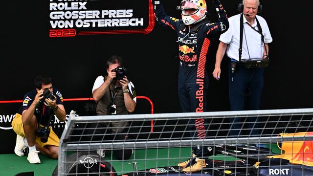 Fórmula 1: Verstappen vence en Austria y supera a Senna, en carrera de escándalo resuelta en mesa 