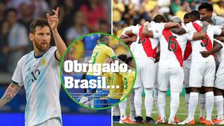 Argentina celebra goleada de Brasil ante Perú por importante razón│FOTO