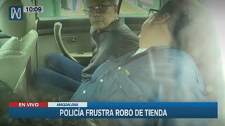 Magdalena: PNP capturó a cuatro delincuentes que pretendían asaltar minimarket