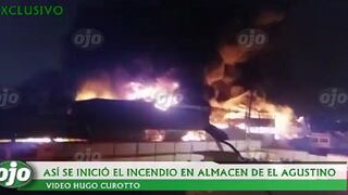 El Agustino: Así se inició el voraz incendio donde murieron tres bomberos [VIDEO]