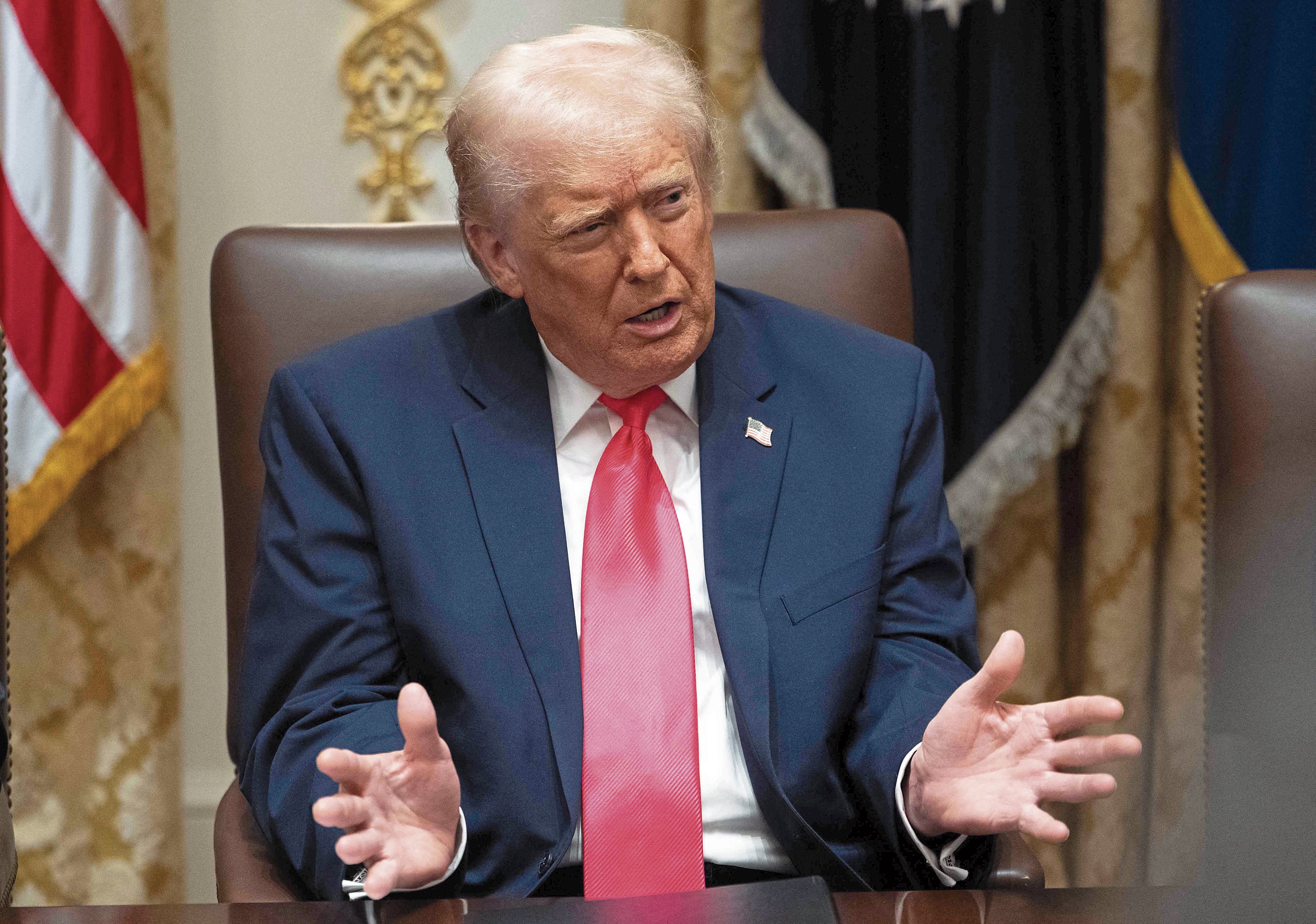 Donald Trump amenaza con ataques armados a Venezuela, pero también a Colombia. (Foto: ANDREW CABALLERO-REYNOLDS / AFP)