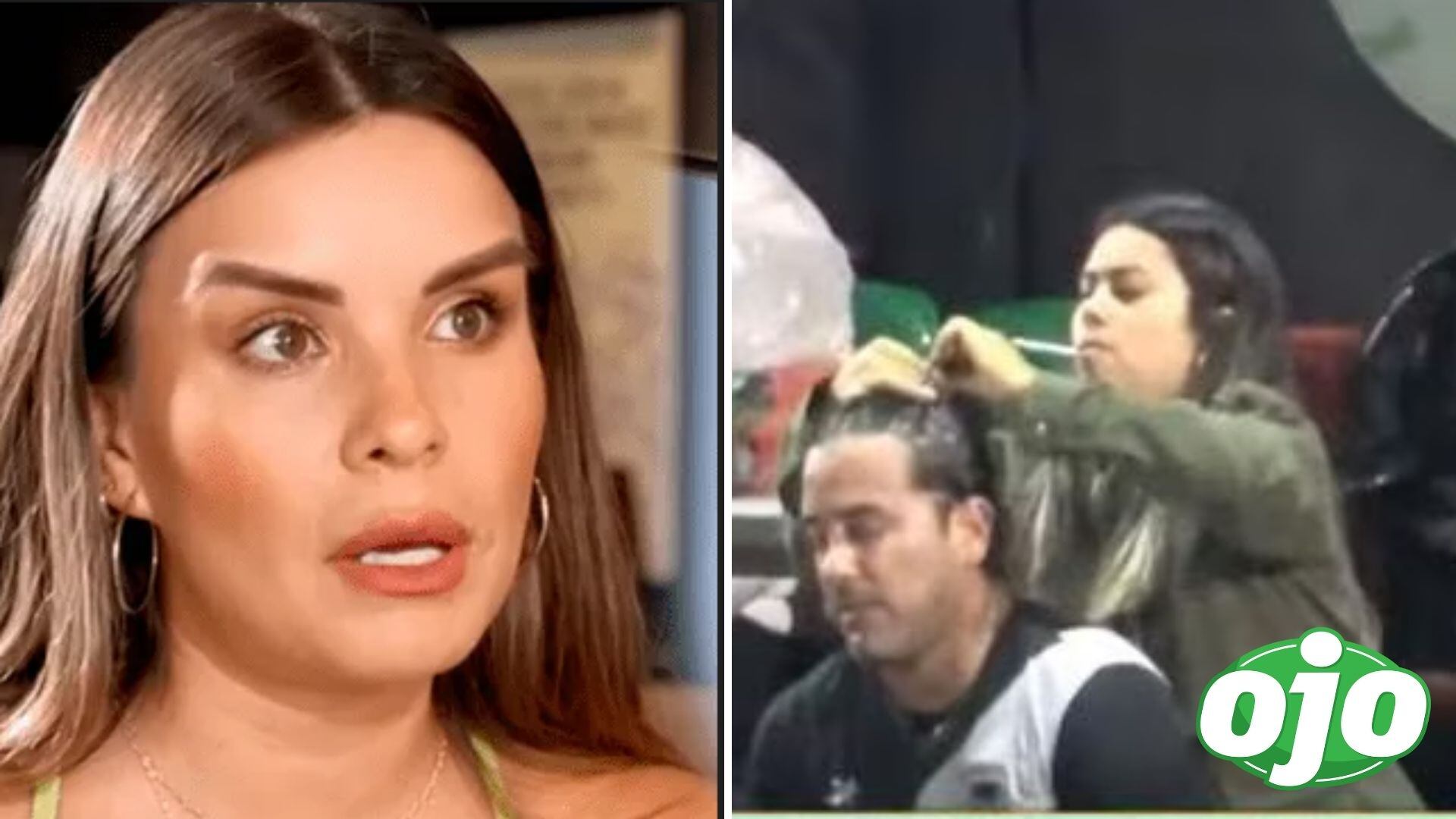 Fiorella Retiz sobre Fiorella Méndez y Óscar del Portal. Foto: Composición Ojo