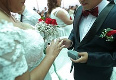 Decenas de internos y sus parejas se dieron el SÍ dentro del penal Lurigancho