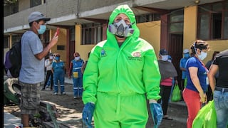 Áncash: Trabajadoras de limpieza reciben trajes de bioseguridad para no contraer COVID-19 | FOTOS