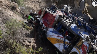 PNP confirma la identidad de 15 fallecidos tras volcadura de bus en Matucana