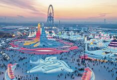 China: Festival del Hielo regala hermosas postales y atrae a turistas de todo el mundo