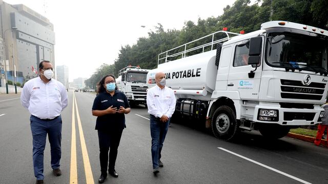 Reparten 13 camiones cisterna a ocho regiones del país para abastecer de agua potable