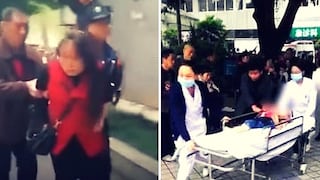 ​Mujer ingresa a guardería en China y acuchilla a 14 niños (VIDEO)