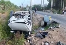 La Libertad: Accidente deja cinco heridos; auto intentó esquivar bus