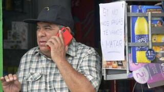 Negocios son víctimas de extorsiones y ya van cientos de locales que se vieron obligados a cerrar
