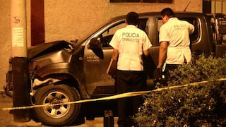 Los Olivos: PNP recupera camioneta robada, abate a delincuente e hiere a otro tras persecución | VIDEO 
