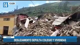 Ministro José Tello no descarta evacuación total de La Perla, en Huaral, tras nuevo deslizamiento