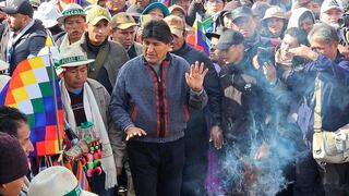 Bolivia: Evo Morales lidera marcha para tumbarse al gobierno de Luis Arce