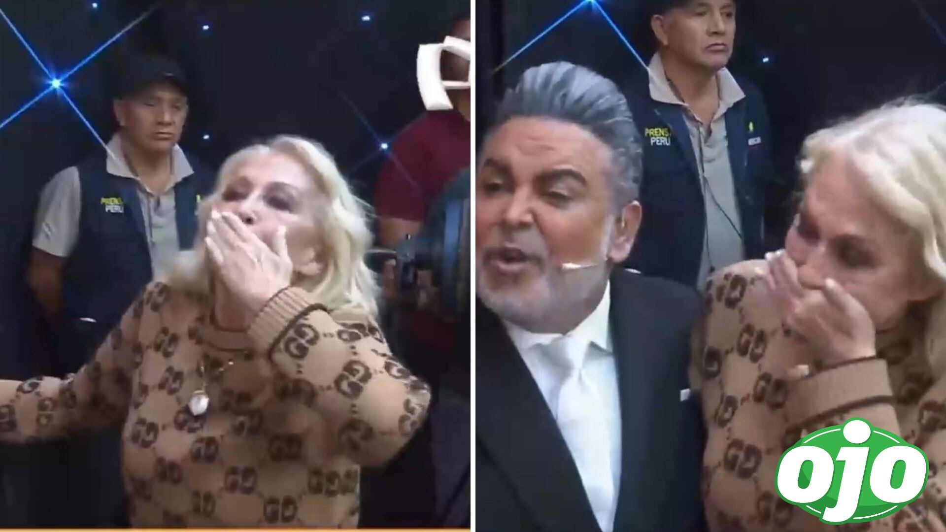 Así fue el regreso de Laura Bozzo a la televisión peruana. Foto: (Panamericana TV).
