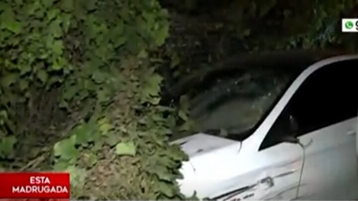 Accidente vehicular se registró esta madrugada en la Costa Verde. Foto: América Noticias