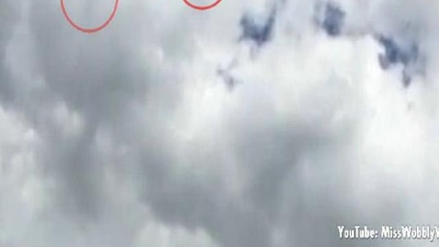 Youtube: Ovni hace carreras con jet de combate [VIDEO]