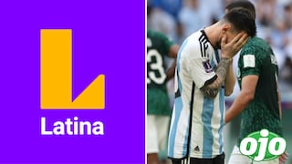 Usuarios contra Latina TV por no transmitir la derrota de Argentina: “Se supone que son el canal del Mundial”