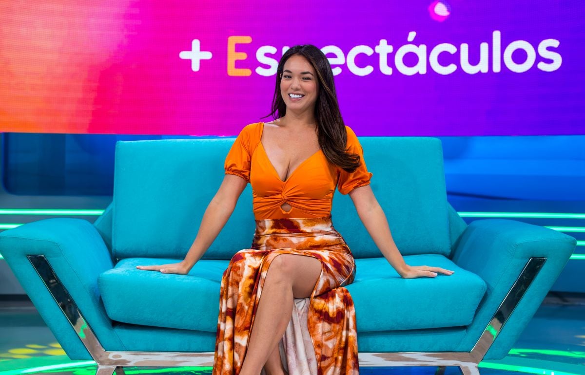 Jazmín Pinedo lleva cuatro años al frente de "+Espectáculos", un espacio que, asegura, le cambió la vida. (Foto: Mario Zapata)
