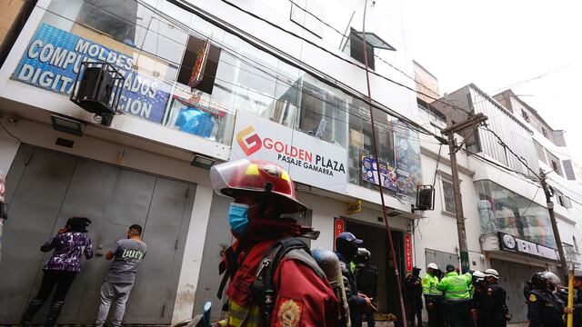 Incendio en Gamarra: siniestro se produjo por cortocircuito en máquina remalladora, informa ministro Huerta | VIDEO 