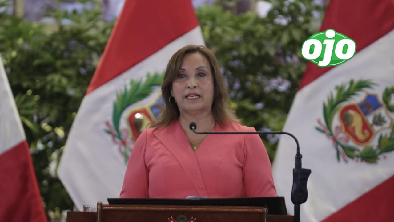 Dina Boluarte. (Fotos: Joseph Angeles / @photo.gec)