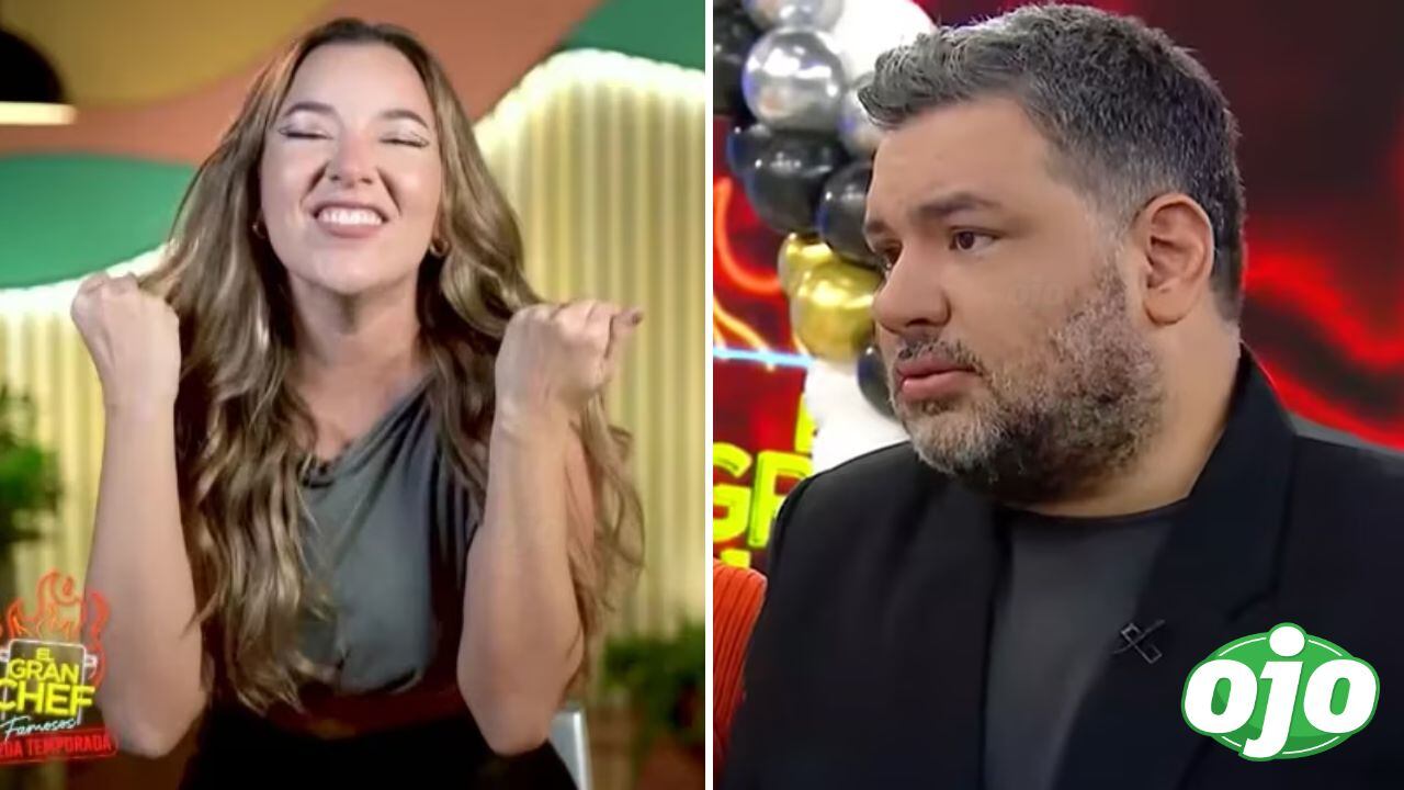 Jurado corrige a Ale Fuller en "El gran chef famosos" y ella se molesta: "Cuando me buscan, me encuentran" | Imagen compuesta 'Ojo'
