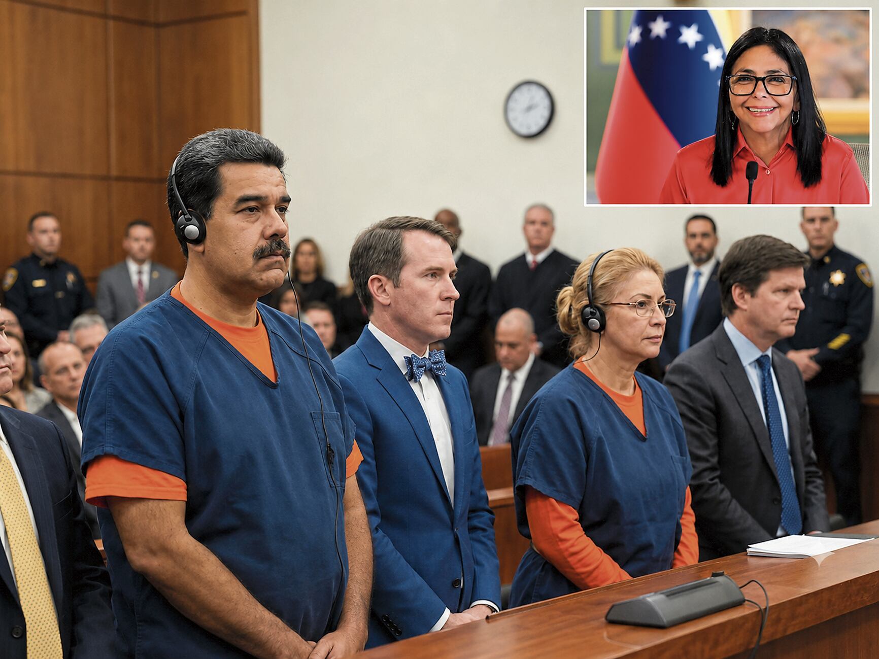 El expresidente de Venezuela Nicolás Maduro y su esposa Cilia Flores esperan juicio; mientras en Venezuela, la presidenta Delcy Rodríguez, desmantela la estructura chavista poco a poco.