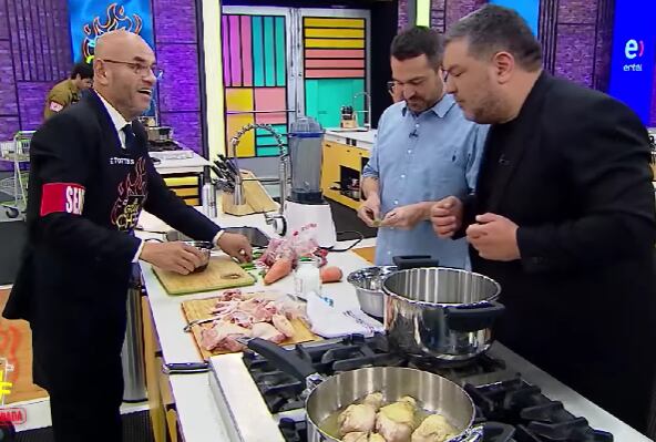 Jurados del Gran Chef Famosos 'cuadran' a 'Mr Peet'