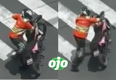 Delincuentes abandonan a su compañero porque se quedó sin gasolina (VIDEO)