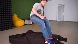 Un ingeniero explica cómo elaborar la pieza necesaria para el truco de sentarse en el aire