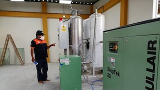 Entra en funcionamiento nueva planta de oxígeno ubicada en hospital de Ferreñafe