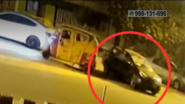 El agraviado informó que hace un mes y medio compró el auto. Foto: América Noticias