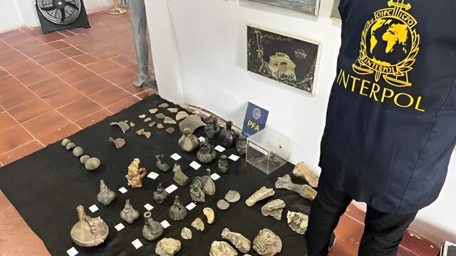 Un pie de una momia paracas y otras piezas arqueológicas peruanas fueran incautados en museo de Argentina