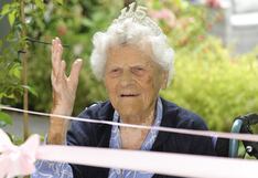 Ethel Caterham tiene 115 años y vive en albergue de su país, Inglaterra