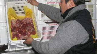 Una tonelada de carne de caballo fue incautada en La Victoria