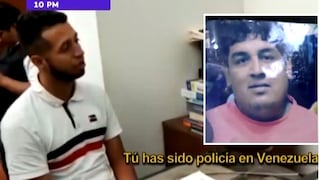 Policía venezolano confesó haber matado de 11 balazos a empresario de zapatos en Santa Anita | VIDEO