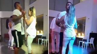 Blanca Rodríguez y Juan Manuel Vargas realizaron sensual baile por Año Nuevo│VIDEO
