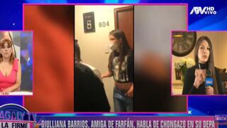 Giuliana Barrios, la amiga de Jefferson Farfán, se defiende por haber realizado fiesta: “Yo me disculpé con la policía” 
