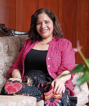 Conduce el programa “Escápate con Angie Palomino” en Radio Nacional. / Fotos Jesús Saucedo @photo.gec