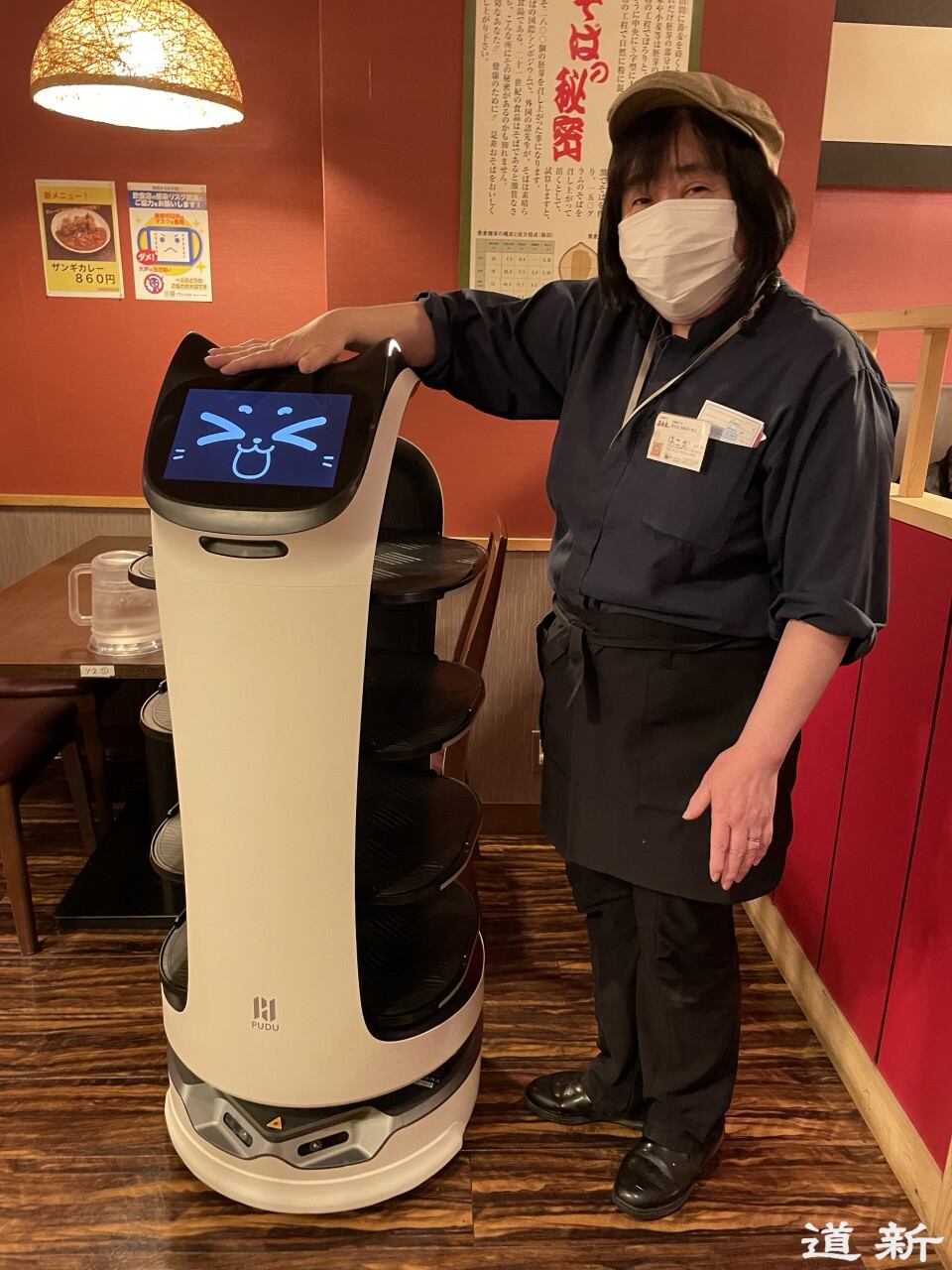 Los gatos robots son bastante buenos en los restaurantes.