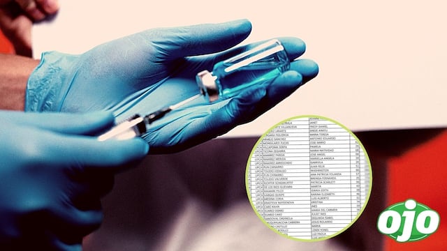 ‘Vacunagate’: Revisa AQUÍ la lista completa de los 487 que recibieron las vacunas de cortesía de Sinopharm