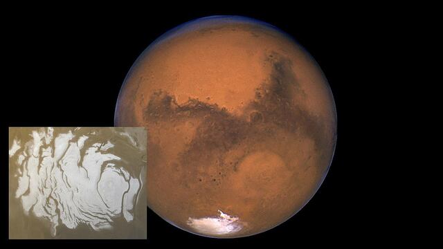 ​Lago de agua líquida en Marte aumenta probabilidad de vida en el planeta